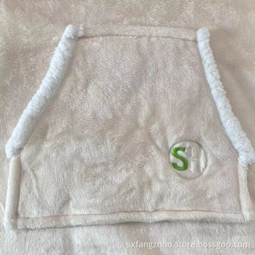 wearable big pocket gray tv blanket hoodie